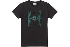Cotton Soul Star Wars Imperial Star Fighter Unisex T Shirt Black