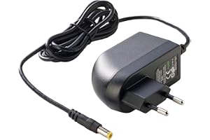 PremiumCord 230V/9V/2A DC universell strömförsörjning, AC/DC-nätadapter, nätadapter och strömkabel för routrar och andra 9V-e