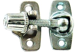 Merriway BH02316 Sash Window Screw Down Fastener - Bright Zinc Plated