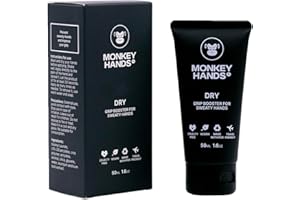 MONKEY HANDS Monkeyhands Dry Grip Booster | Flüssiges Magnesium für trockene Hände | Vielseitiger Overgrip für Sportarten wie Pole Dance, Tennis und Golf | Hautfreundlich, vegan | 50ml