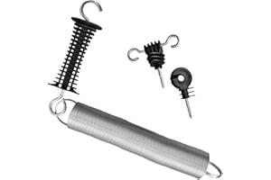 Kit de fermeture à ressort Agrarzone avec 2 isolateurs inclus