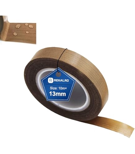 18MM PTFE TISSU Enduit Ruban Haut Temperature Scellants à