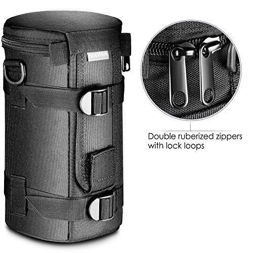 Neewer NW-L2060 Noir Matelass R sistant l Eau Poche Housse tui d Objectif pour 80-200mm Objectif Tel que Canon 100mm 70-300lS 75-300 et Nikon 55-300 28-300 105VR 70-300 reviews Neewer NW-L2060 Noir Matelass R sistant l Eau Poche Housse tui d Objectif pour 80-200mm Objectif Tel que Canon 100mm 70-300lS 75-300 et Nikon 55-300 28-300 105VR 70-300