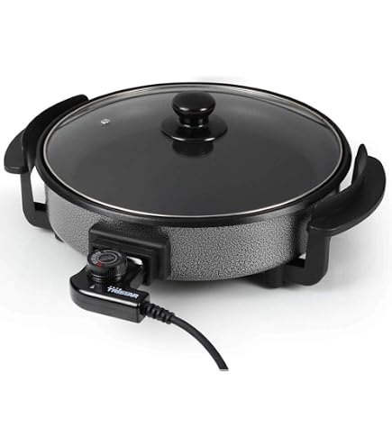 Padella Elettrica Per Auto 12V/24V Con Cottura A Vapore, Padella Elettrica Antiaderente Da 2 Litri 18 Cm, Mini Fornello Da Viaggio Elettrico Per Pasta, Tagliatelle, Verdure, Carne, Uova,12vg - 2