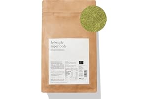 ‎KRUUT Kruut – Heimische Superfoods bio 400g – wohltuendes Wildkräuterpulver für Herbal Latte mit natürlichem Magnesium, Calcium, Kalium aus Brennnessel, Löwenzahn, Giersch – Rohkostpulver