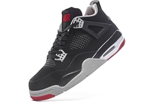 MANZOOR Herren Damen Basketballschuhe Mode Sport Air Retro Sneaker Studenten Anti-Rutsch Jungen Mädchen mit Luftpolster Sportschuhe