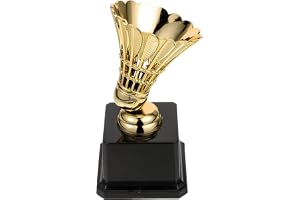 VANZACK Badminton Trophy Decor Award Competition Trophy for Kids Decorative Model for Kindergarten Events Creative Decor for Sports Winners and Party Game Favors