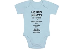 Shirtgeil Body neonato manica corta Baby Bambini Listino Prezzi - Idee Regalo Mama e Papa