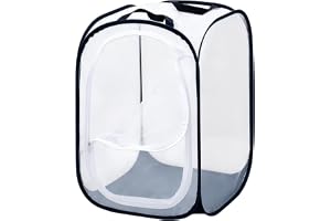 XNFUOE Insect Butterfly Habitat，Collapsible Butterfly Cage，Butterfly Net，Insect Butterfly Habitat Garden Kit，Pop-up Butterfly