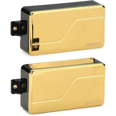 Housses Micro Humbucker Métal - 52mm - Pour Guitare Électrique - Lot De 2 - Chrome