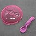 HuaYang Toddler Baby Kids Feeding Non-slip Two-handed Sucker Bowl Spoon Set Tableware Pink