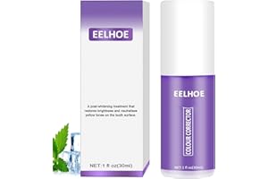 FOCUSUN Purple Teeth Whitening, Tooth Colour Correcting, Tooth Stain Removal, Protect Sensitive Teeth, Teeth Whitening Booster,Cancel Yellow Stains, Brighter Teeth