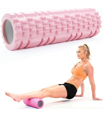Le rouleau de massage en mousse Fit Nation (et son livre d'exercices), creux ultra-léger pour soulager les douleurs, idéal pour athlètes coureurs, cyclistes & footballeurs Le rouleau de massage en mousse Fit Nation (et son livre d'exercices), creux ultra-léger pour soulager les douleurs, idéal pour athlètes coureurs, cyclistes & footballeurs