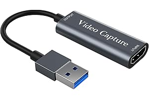 LYAI USB to HDMI Adapter for Monitor, USB A 3.0/2.0 to HDMI Cable Converter 1080P Connector Output for Computer Laptop Windows, Mac, PC, TV, Projector