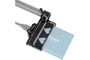 NICEYRIG SSD Mount Bracket SSD Holder für Samsung T5,T5 SSD Halterung für Samsung T5 mit 15mm Rod Clamp