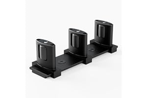 CCJH Ajustable Guia Puerta Corredera,Bypass Guia Puerta Corredera Diseño de doble rueda,Negro