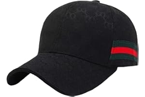 GENERIC Casquette de Baseball for Hommes et Femmes, Casquette de Baseball, de Sport, de Loisirs, de Voyage, de Polo, de Golf, Nouvelle Collection 2024 N1124(Black)