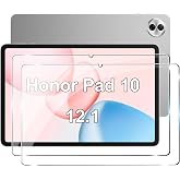 Fitudoos [2 Pieces] Tempered Glass Screen Protector for Honor Pad 10 12.1 Inch [Tempered Glass] [Ultra Clear] [Anti-Scratch] 