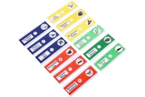 Hilitand 12 stücke Kunststoff Vorbereitetes Mikroskop Objektträger von Insekten Insekten Blumen Pflanzen Probe Biologische Probe(Gemischte Farben)