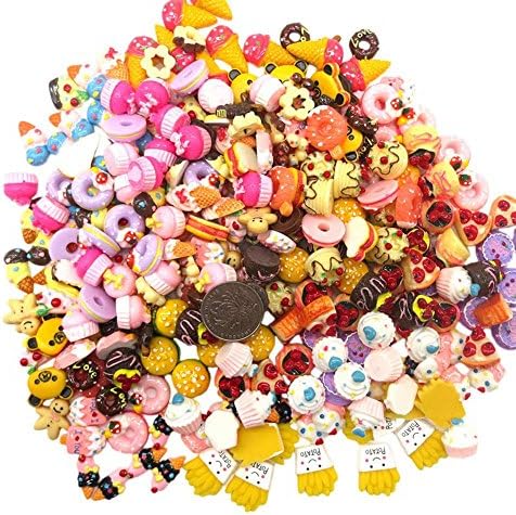 FUNDIY 10pcs Mini Market Grocery Kids Toy Play Food Set Toy Collection Cartoon Doll Accessories Dishes Food Toys