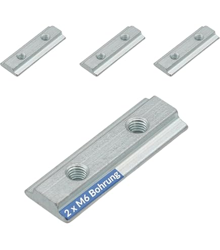Comunello rail vierkant - Elektrolytisch verzinkt - Opbouw - 3 meter