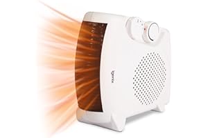 Igenix Portable 2kW Electric Low Energy Fan Heater - Features 2 Heat Settings And Cool Air Setting - With Automatic Shut Off When Its Gets Too Hot