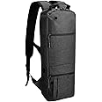 APDTEK Portable Oxygen Cylinder Carry Bag for Size D/M15 JD/M22, Oxygen Tank Backpack for Travel - Black