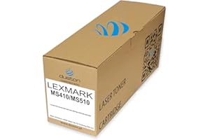 duston Toner nero 50F2X00, 502X compatibile con Lexmark MS410d MS410dn MS510dn MS610de MS610dn MS610dte