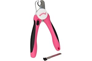BUGALUGS Dog nails clippers & Cat Nail Clippers - Nail Trimmer with Safety Guard & Dog Nail File. Suitable for Pets, Dogs, Puppy, Cats, Kitten Nails & Claws. Pet Grooming Supplies (Medium to Large)