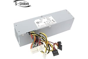 S-Union Alimentation 240W pour Dell Optiplex 390 790 960 990 3010 7010 9010,Seulement pour Petit Facteur de Forme SFF H240AS-00 H240AS-01 H240ES-00 D240ES-00 AC240AS-00 L240AS-00 3WN11 PH3C2