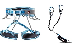 Ocun - Via Ferrata Twist Tech Captur PRO Swivel Set, Kit ferrata e imbrago