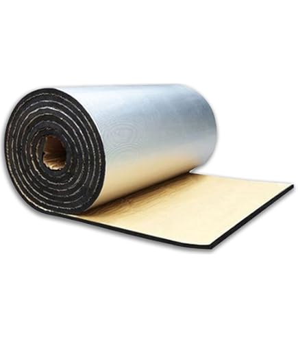 Isolatiemat, zelfklevend, rubber, isolatiemat, 25 mm isolatiedikte, isolatie 1 m² - 6 m², merkkwaliteit Insul-Roll XT (zelfklevende isolatieplaat 25 mm - 6 m², 1 doos