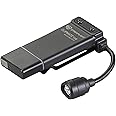 ClipMate USB - Light only. Black with White and red LEDs - Clam