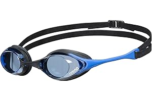 ARENA Cobra Original Swipe Occhialini Nuoto da Gara Unisex Adulto, Occhialini Piscina con Lenti Anti-Appannamento Protezione UV, 4 Ponti Nasali Intercambiabili