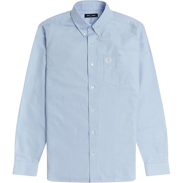 Fred Perry Camicia Oxford con ricamo - Nero Fred Perry Camicia Oxford con ricamo - Nero