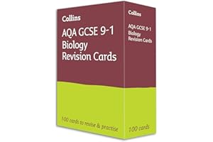 AQA GCSE 9-1 Biology Revision Cards: Ideal for the 2026 and 2027 exams (Collins GCSE Grade 9-1 Revision)