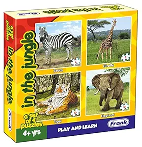 Frank in The Jungle Puzzle for 4 Year Old Kids and Above