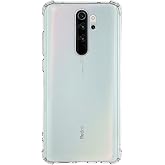 KZY İletişim Xiaomi Redmi Note 8 Pro ile uyumlu ile Uyumlu Kapak K&ouml;şe Korumalı AirBag Antishock Şeffaf Silikon Kılıf