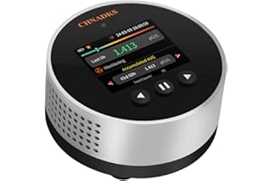 CHNADKS Radonmessgerät RM-65 – Tragbares Radonmonitor mit Farbdisplay & Alarm, Halbleitersensor, pCi/L or Bq/m³, 504 Tage Datenspeicher, 45 Tage Akku, für Keller, Wohnungen, Baustellen