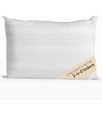 Federa Cotone Cuscino Cuscino V.I.P. PLUFF 50x80 - Anallergico In Fibra Poliestere Con Federa Cotone Pillow Case - 2