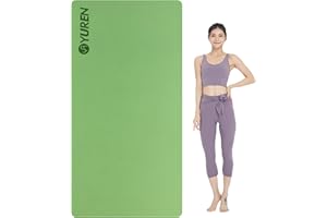 ‎RYTMAT RYTMAT Yogamatte Rutschfest XL 195×90cm TPE 10mm Dicke Sportmatte Fitnessmatte Rutschfest Gymnastikmatte Breit für Yoga Pilates Workout
