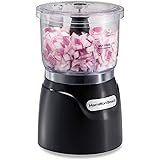 Hamilton Beach (72850) Food Processor Mini Chopper, 3 Cup, Electric, Black, 350 Watts, Pack of 1