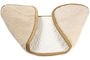 LGL HAUSHALTSWAREN GMBH LGL - Nierenwärmer Lama 100% Naturhaar in Flor - Silber