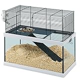 Dos pisos conectados por una escalera