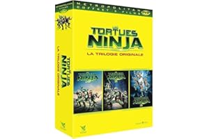 COFFRET LES TORTUES NINJA - LA TRILOGIE ORIGINALE - Le Film + Le Secret de la Mutation + Les Tortues Ninja 3 : Nouvelle génération - DVD
