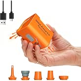 Aerogogo GIGA Pump 5.0 | Ultra Hızlı Şişirme & Vakum Pompası, LED Işıklı (260 L/dk, 5 kPa)