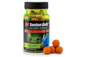 Tandem Baits Bouillettes Flottantes Pop Up pour La Pêche À La Carpe Zig Rig Chod Rig Carp Food Perfection Mini Pop-Up 12 mm 30 g