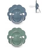 Suavinex, Pack of 2 Baby Pacifiers 6/18 Months, with Physiological Silicone Teat SX Pro, Symmetrical, Flat and Flexible, Resp
