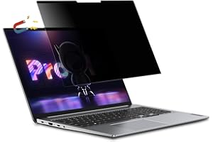 ZoRoll Magnético Filtro de Privacidad para 15.6" Laptop, Pantalla de Privacidad Filtro | Premium Notebook Filtro de Privacidad |Reversible Anti-Glare de Filter Film para 15.6 Pulgadas 16:9 (351X204mm)