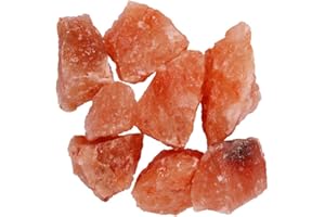 EBAMO LIMBURG Sal Cristalina Piedra de Sal 1-25 KG Piedras de Sauna mezclado 3-12 cm Accesorios Sauna para Calentador de Sauna Infusión de Sal/Sauna Salmuera Piezas (7 KG)